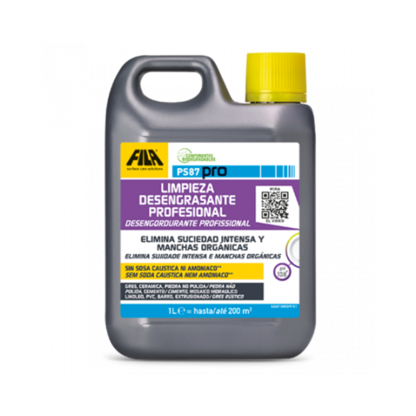 Detergente limpieza desengrasante profesional PS87 PRO 1L